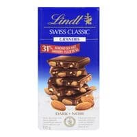 Lindt Excellence Barre de chocolat noir à la fleur de sel 100 g