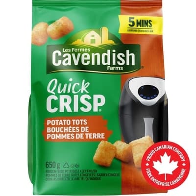 Quick Crisp Potato Tots