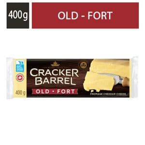 Cracker Barrel Fromage cheddar fort blanc 400 g