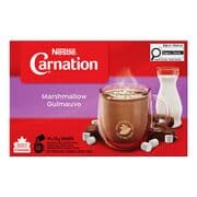 Mélange à chocolat chaud avec guimauves