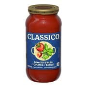 Classico Pasta Sauce Tomato & Basil 600 ml
