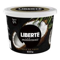 Liberté Yogourt méditerranée 9 % noix de coco 500 g