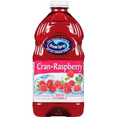 Ocean Spray Cocktail aux canneberges et aux framboises 1.89 L